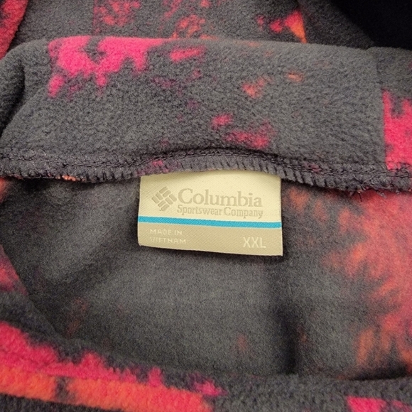 Columbia Ali Peak Fleece Multicolor Pullover Hoodie with Pockets - Picture 5 of 7